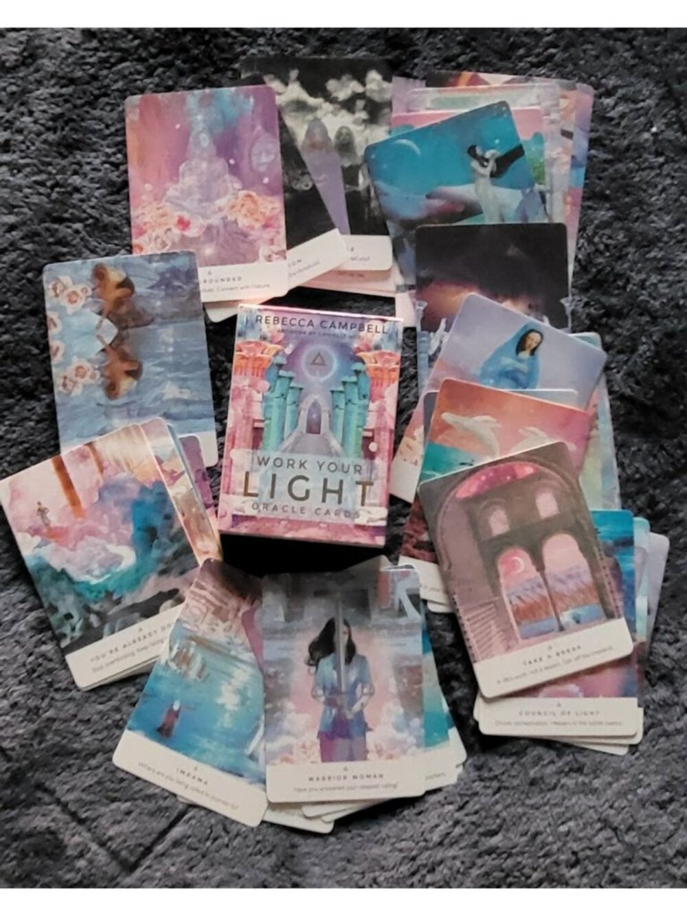Work Your Light Oracle Deck By Rebecca Campbell Spiritual, Meditation - 44 Cards - Picture 4 of 8